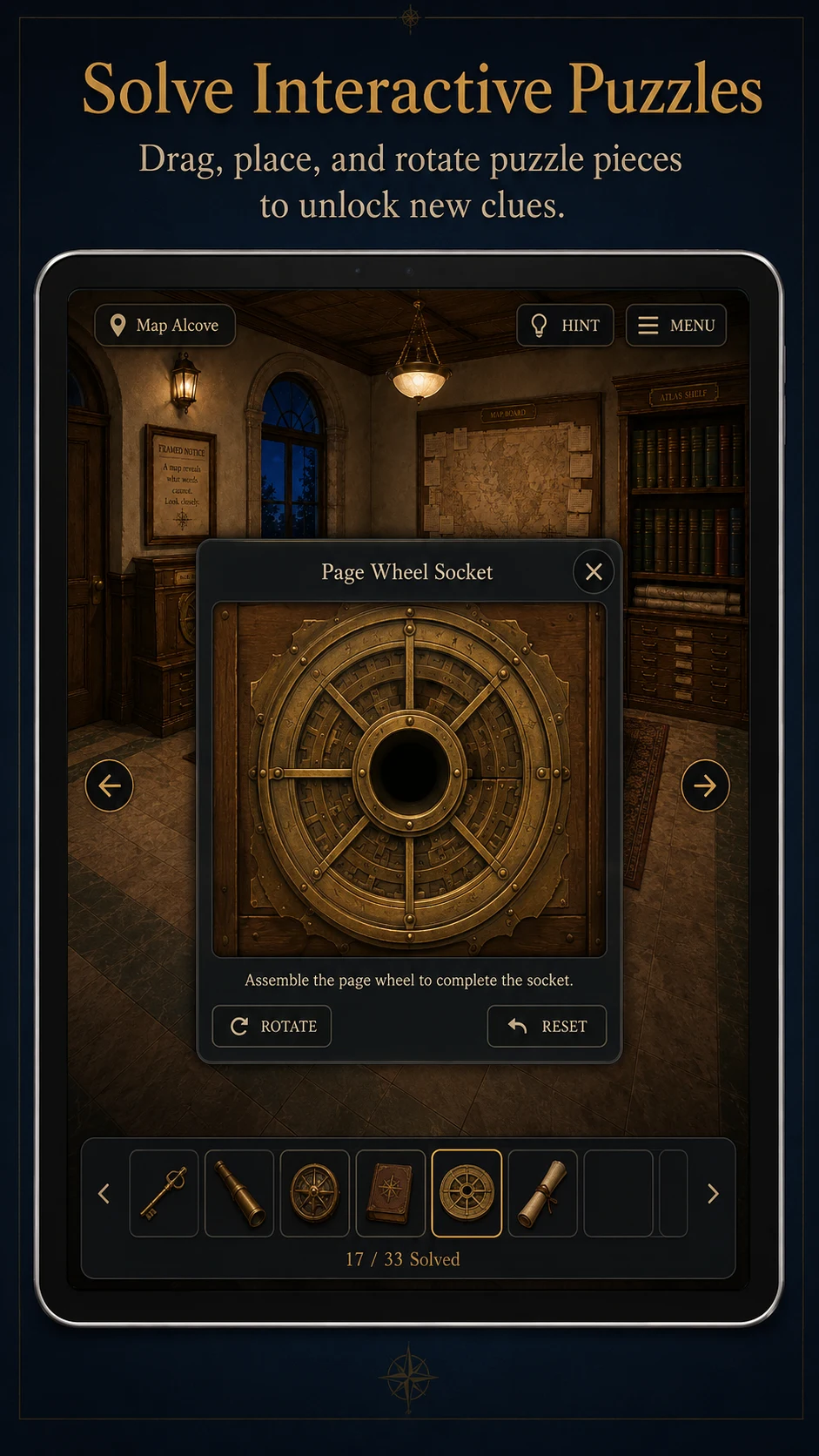 Still Library Escape Room screenshot