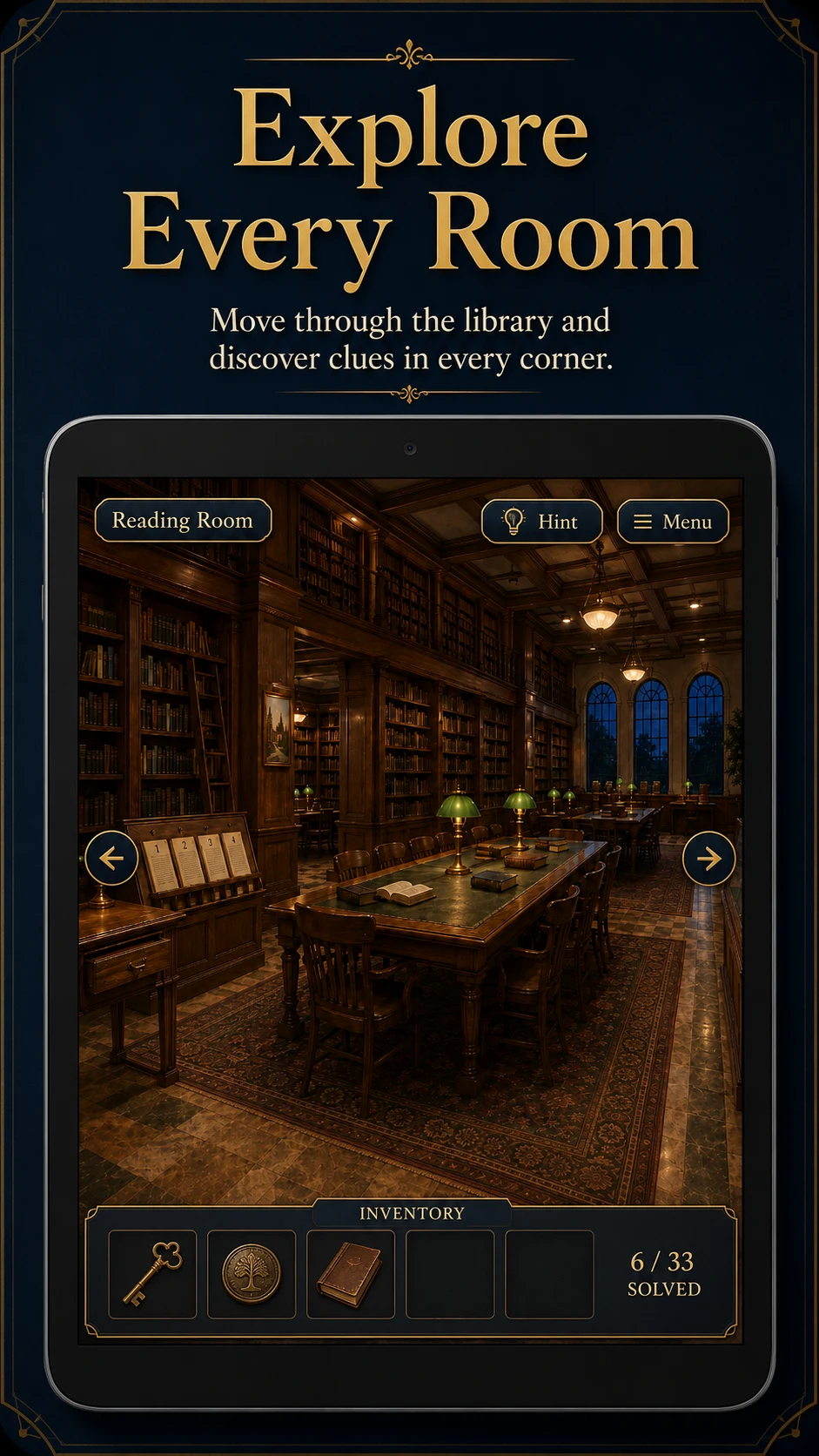 Still Library Escape Room screenshot