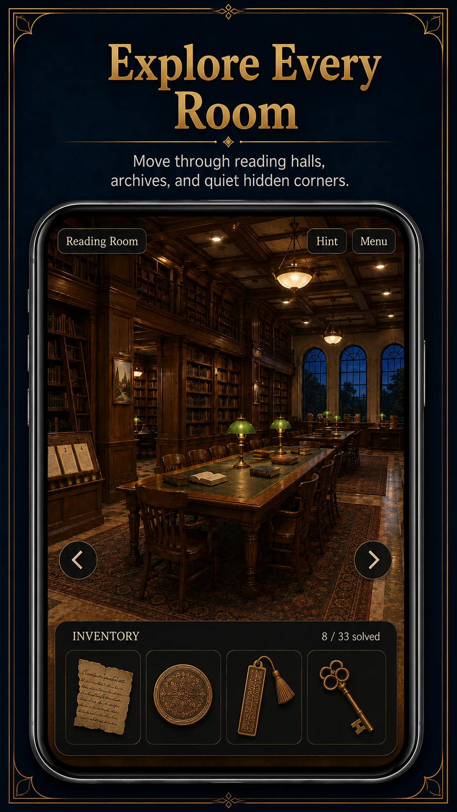 Still Library Escape Room screenshot
