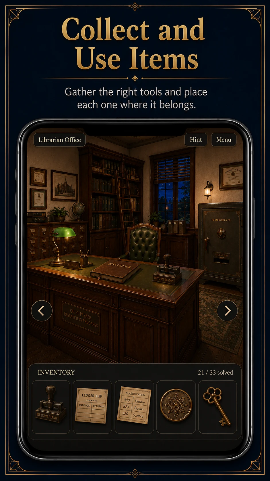 Still Library Escape Room screenshot